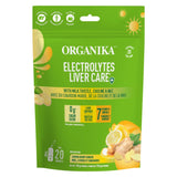 Organika Electrolytes Liver Care Lemon Honey Ginger 20 Sachets - Support Liver Function, Promotes Immune Support, Helps Maintain Electrolyte Balance - Nature's Source Inc