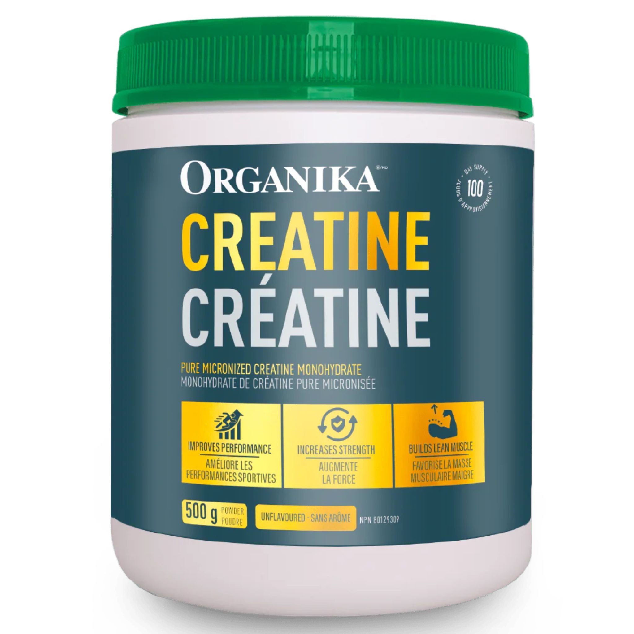 Organika Creatine Fruit Punch 600g - Nature's Source Inc