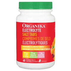 Organika Electrolyte Salt Fruit Punch 60 Chewable Tablets