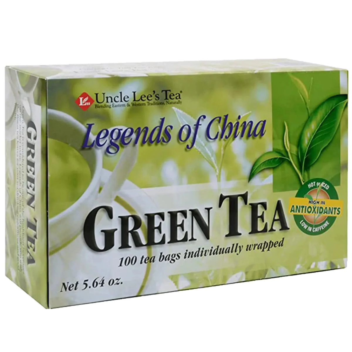 Uncle Lee's Tea Legends of China Organic Green 100 Bags