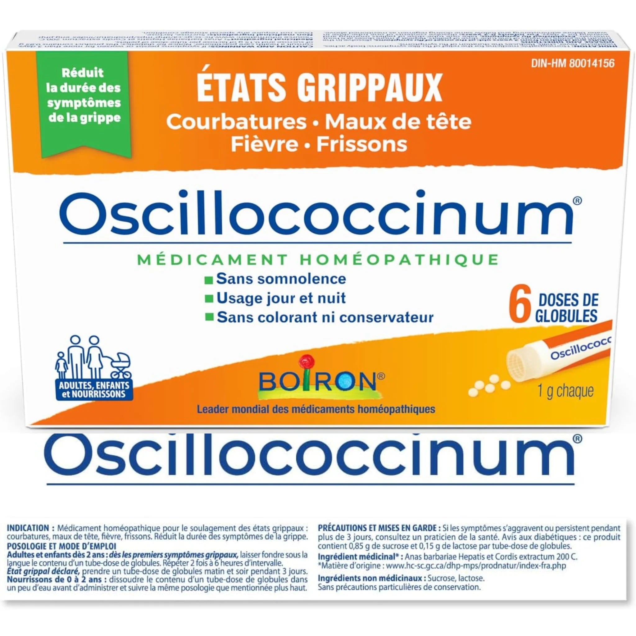 Boiron Oscillococcinum 6 Doses