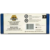 Dutchman's Gold Beeswax Candles Tea Lights