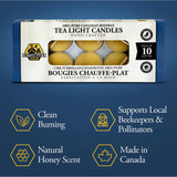Dutchman's Gold Beeswax Candles Tea Lights