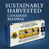 Dutchman's Gold Beeswax Candles Tea Lights
