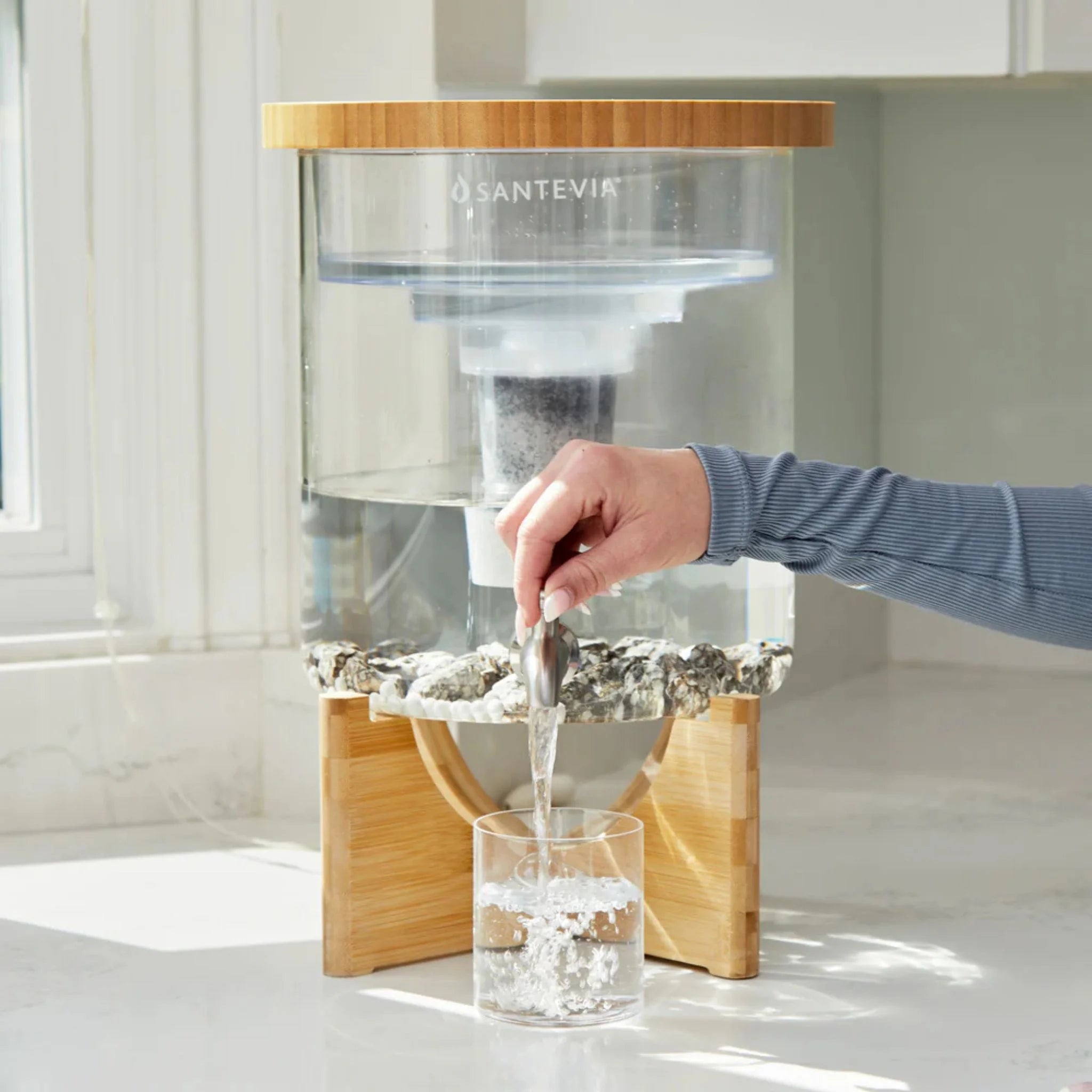Santevia Glass Water System - Nature's Source Inc