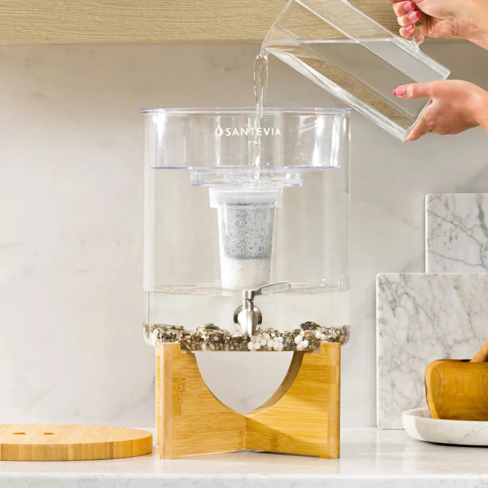 Santevia Glass Water System - Nature's Source Inc