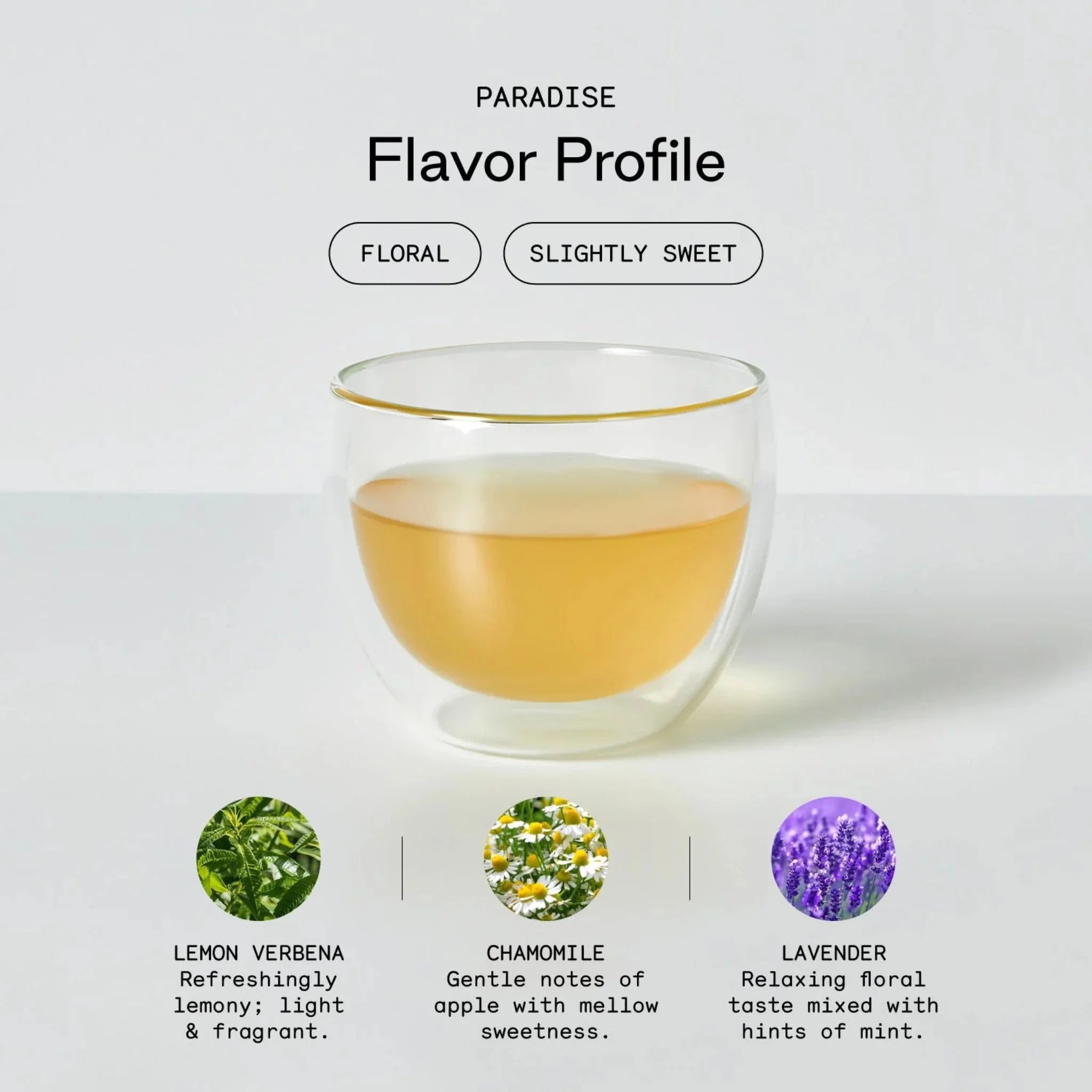 Firebelly Tea Paradise, Chamomile, Lavender, Lemon Verbena 45g