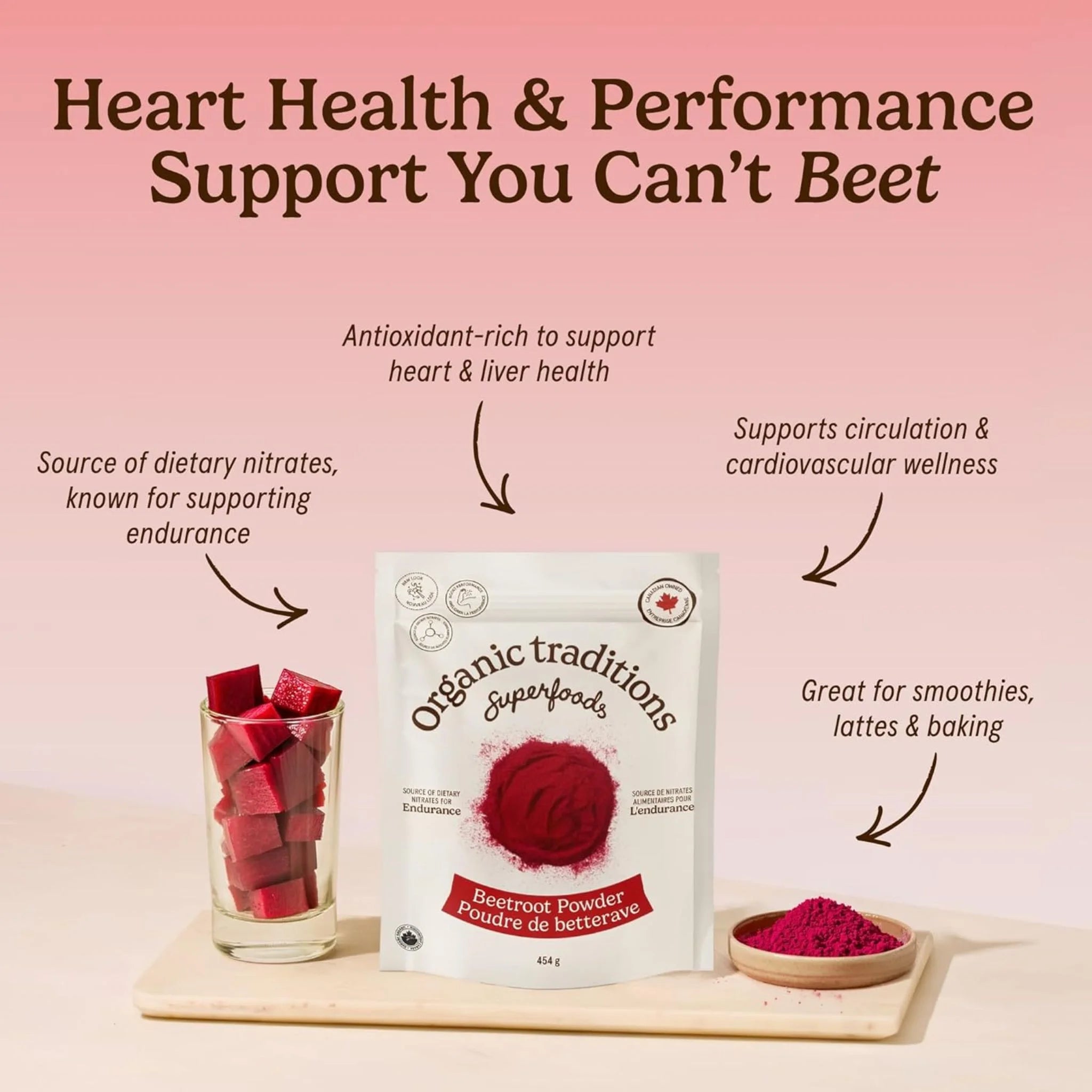 Organic Traditions Beet Root Powder 454g
