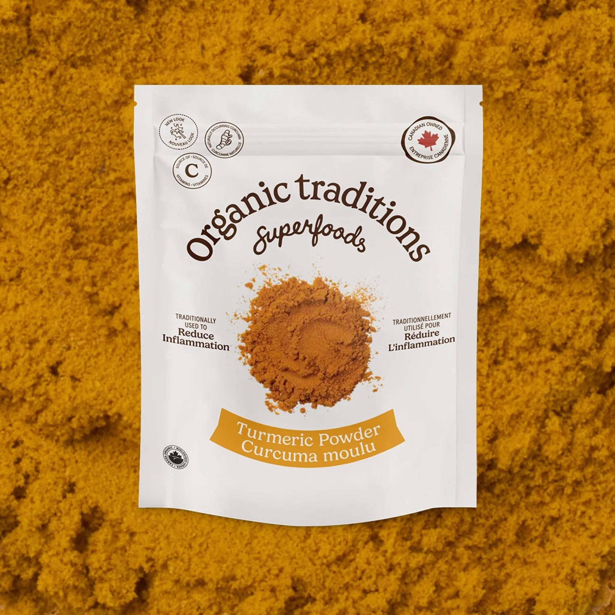 Organic Traditions Turmeric Powder 454g