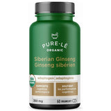 Pure - Le Organic Siberian Ginseng 60c - Nature's Source Inc
