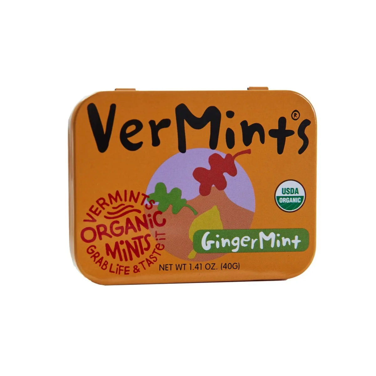 VerMints Organic Mints Ginger 40g