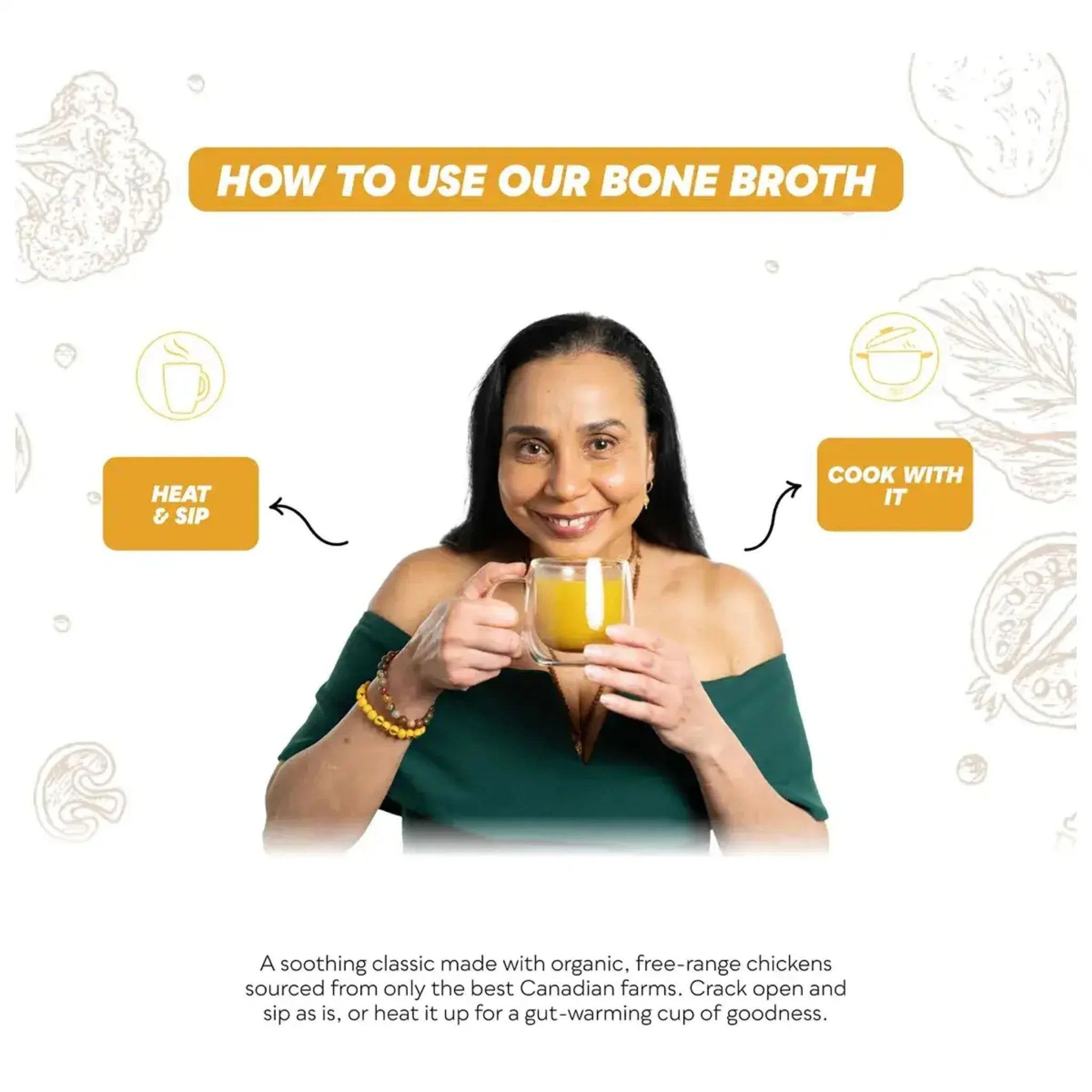 Broya Bone Broth Classic Chicken Bone Broth 237ml