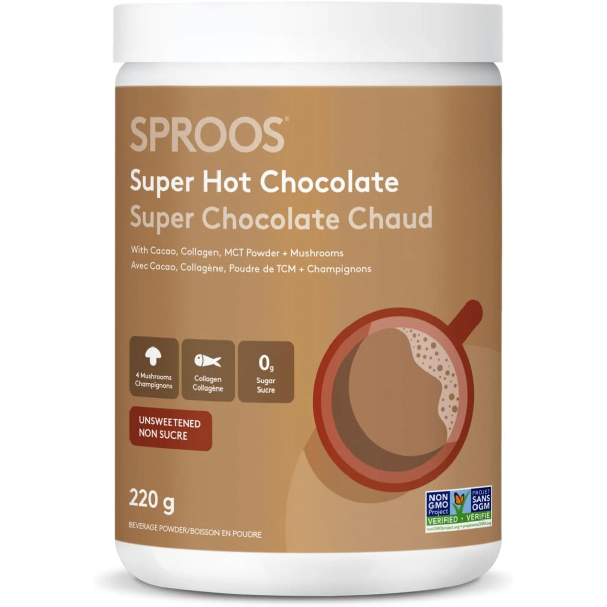 Sproos Super Hot Chocolate 220g