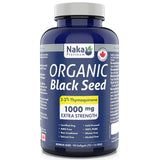 Naka Organic Black Seed Oil 120sg - Nature's Source Inc
