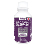 Naka Platinum Liposomal Magnesium Bisglycinate Orange 250ml - Superior Absorbing, Healthy Bones and Teeth, Proper Muscle Function and Overall Good Health, Assist in Lowering Blood Pressure - Nature's Source Inc