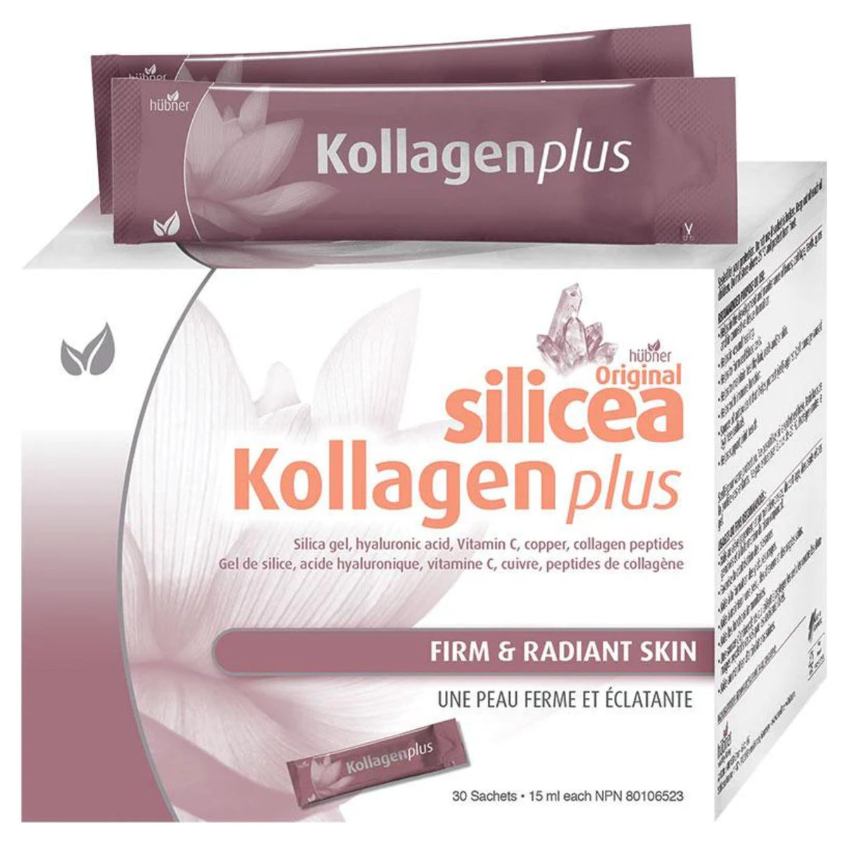 Hubner Original Silicea & Kollagen Plus 15ml x 30 Sachets - Nature's Source Inc