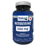 Naka Platinum Berberine 500mg 90 Vegan Capsules - Supports Blood Sugar Levels and Cardiovascular Health, Helps to Maintain Healthy Weight, Maintain Digestive Health - Nature's Source Inc