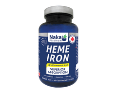 Naka Heme Iron 11mg 60c