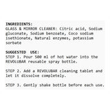 Tanit Glass & Mirrors Cleaner Unscented Tablet