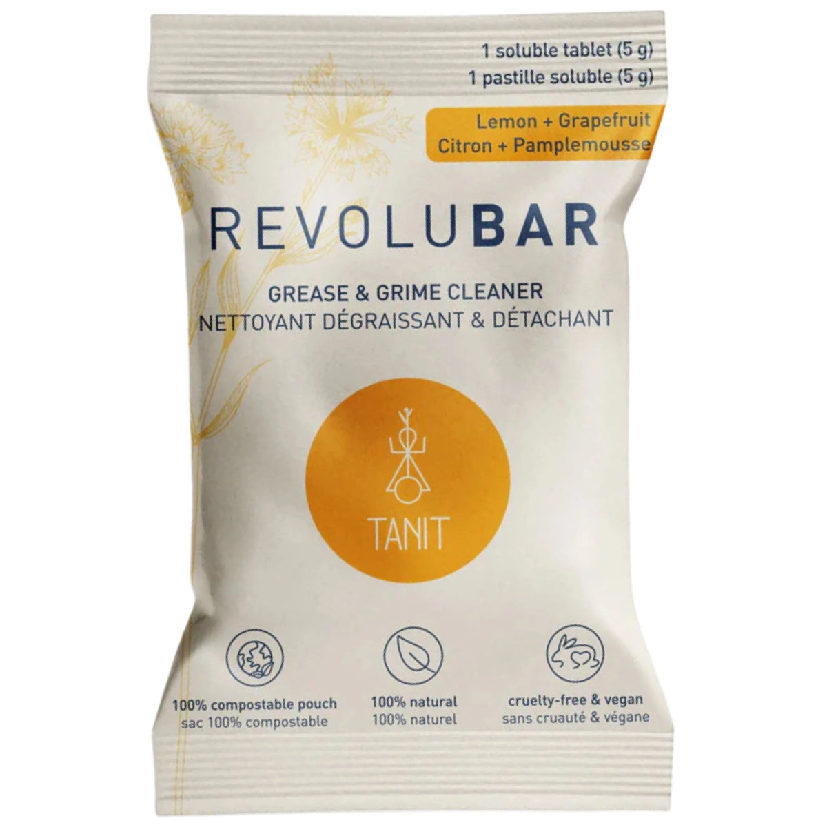 Tanit Grease & Grime Cleaner Lemon & Grapefruit Tablet