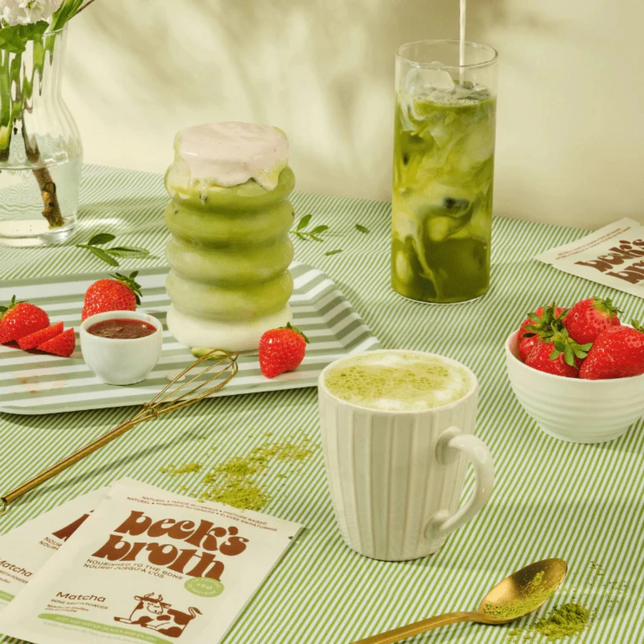 Beck's Broth Protein Matcha Latte 25g