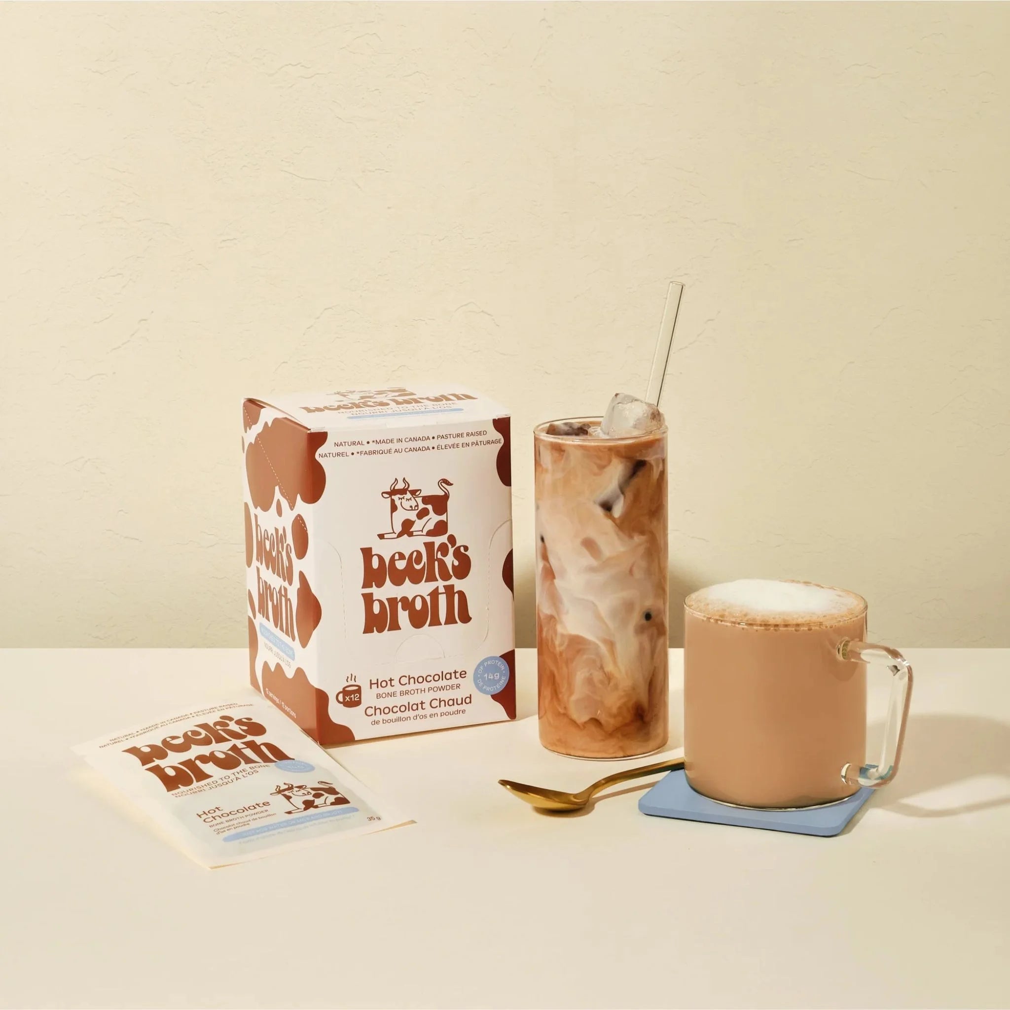 Beck's Broth Protein Hot Chocolate 36g