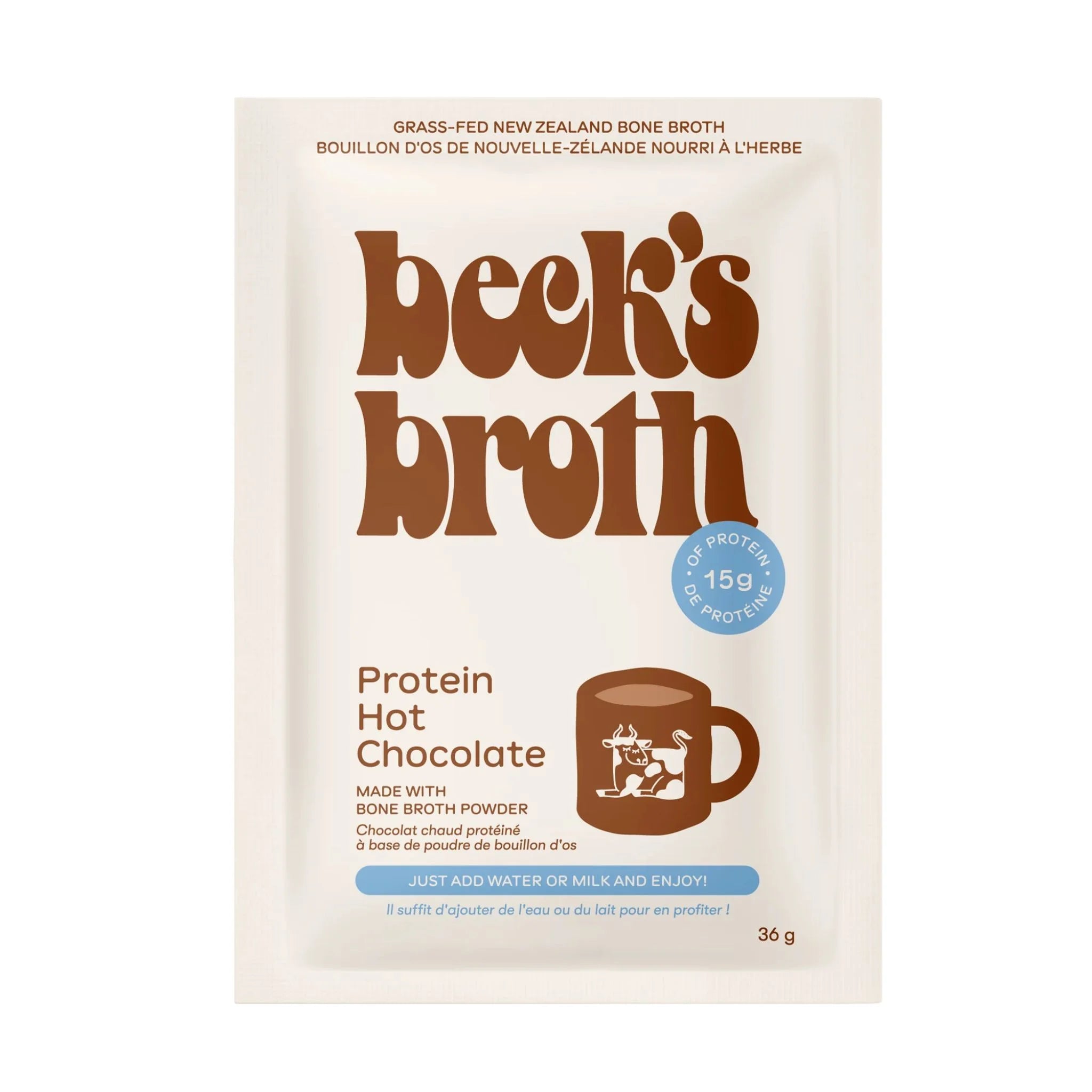 Beck's Broth Protein Hot Chocolate 5ct - Nature's Source Inc