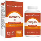 Genuine Health Memory 60c - Nature's Source Inc