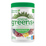 Genuine Health Greens + Unsweetened Natural 208g - Increase Energy, Maintains Immune System Health, Promotes Energy, Stress Levels, and Overall Sense of Wellbeing
