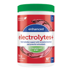 Genuine Health Electrolytes + Strawberry Kiwi 94g - Promotes Lean Muscle Building and Immune Protection, Healthy Electrolyte Balance for Optimal Muscle Function and Workout Recovery