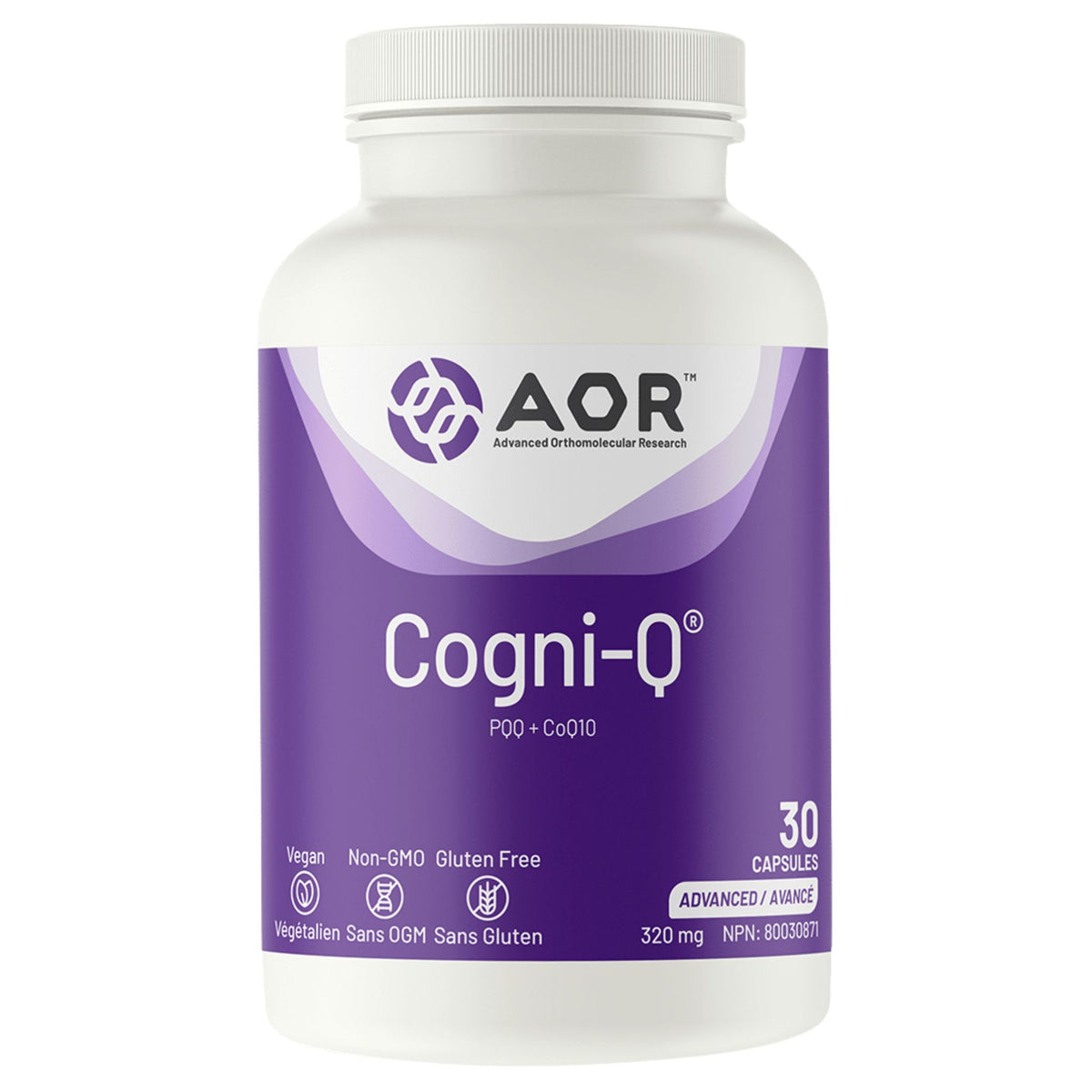 AOR Cogni Q 30 Capsules - Nature's Source Inc