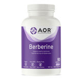 AOR Berberine 500mg 60 Capsules - Potent Berberine Power, Promotes healthy lipid levels, support cardiovascular health, Effective Cholesterol Management - Nature's Source Inc