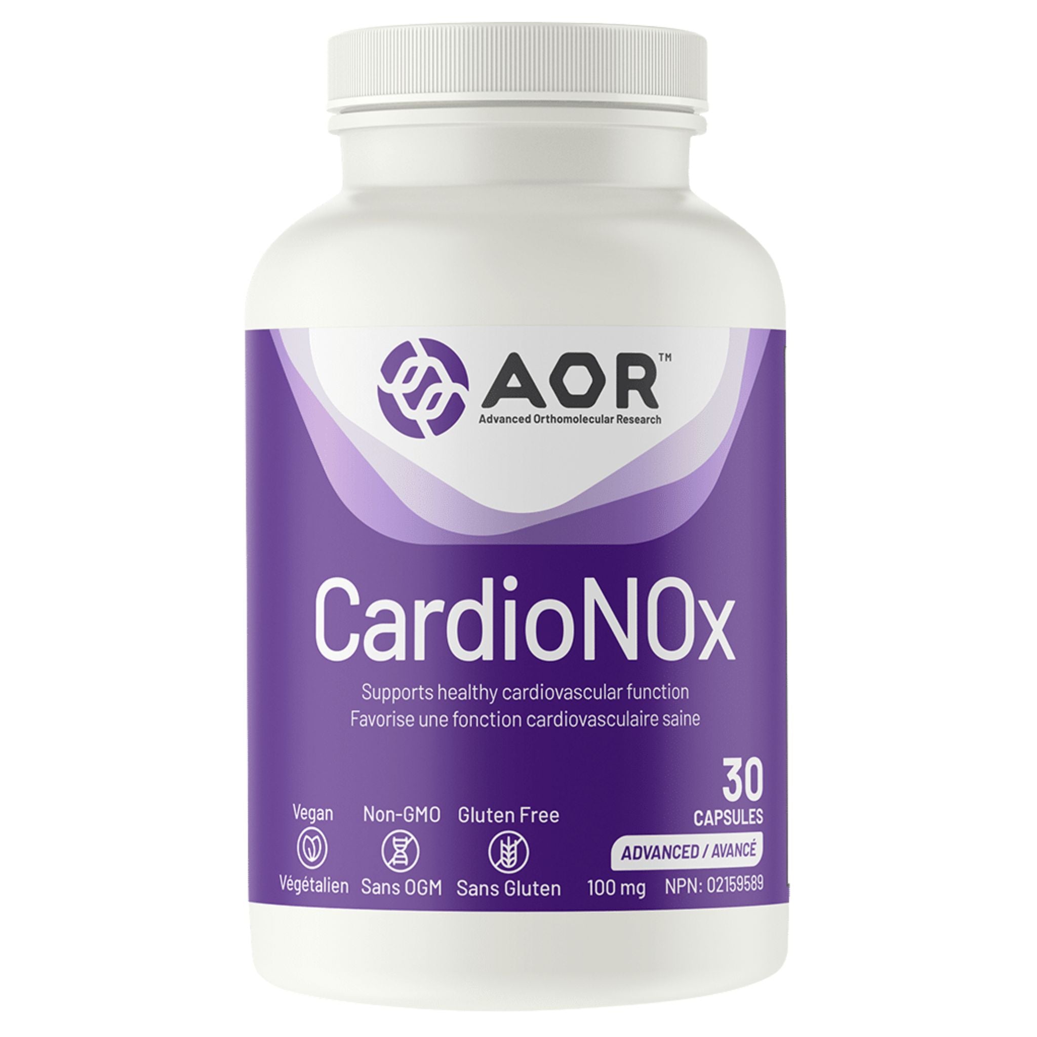 AOR Cardionox 30 Capsules - Nature's Source Inc