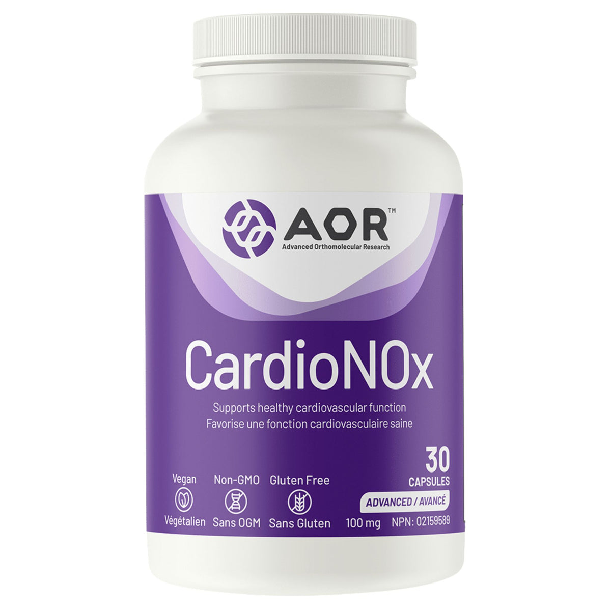 AOR Cardionox 30 Capsules - Nature's Source Inc