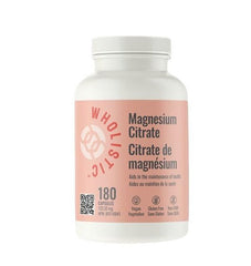 Wholistic Magnesium Citrate 180 capsules