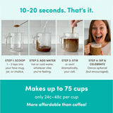 Nummy Creations Instant Herbal Coffee Alternative, Original 150g