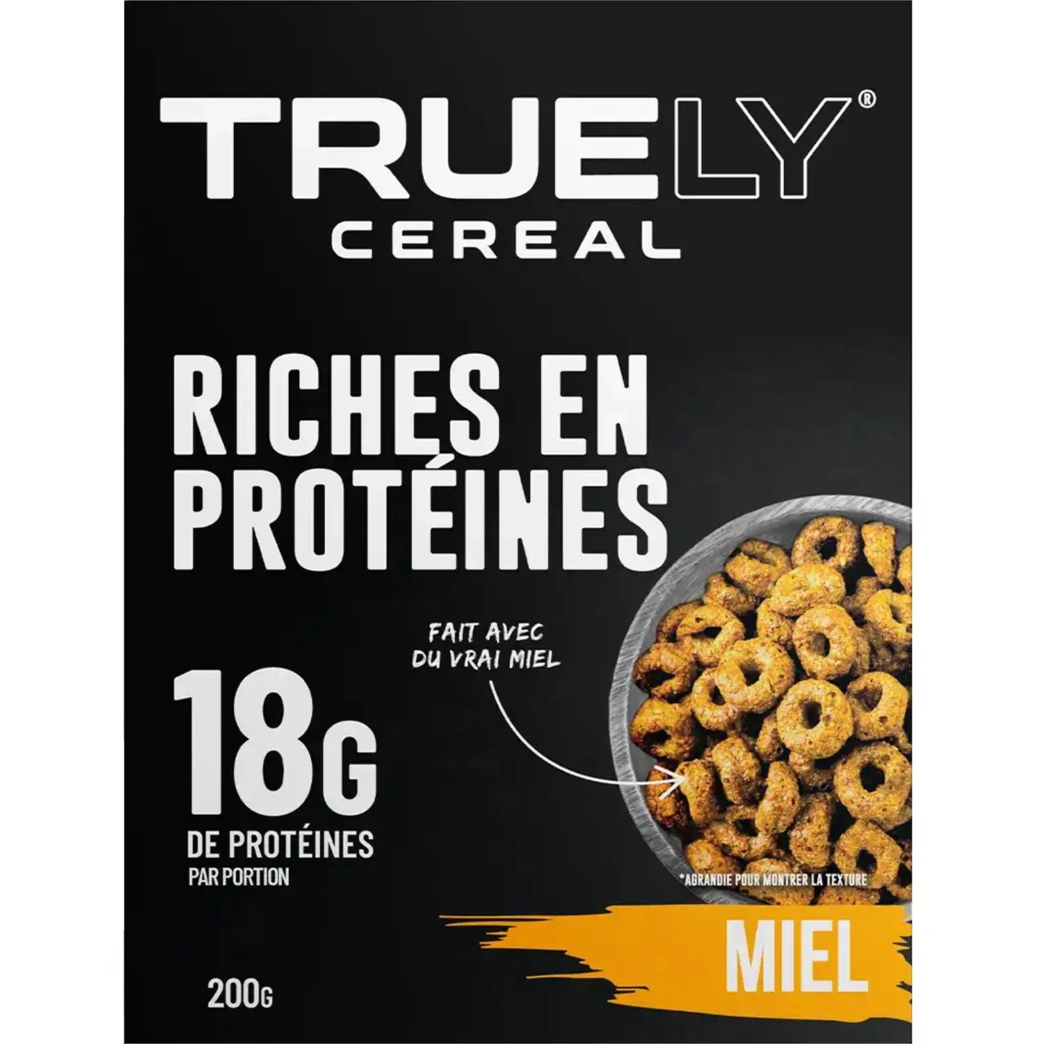 Truely High Protein Breakfast Cereals Honey 200g