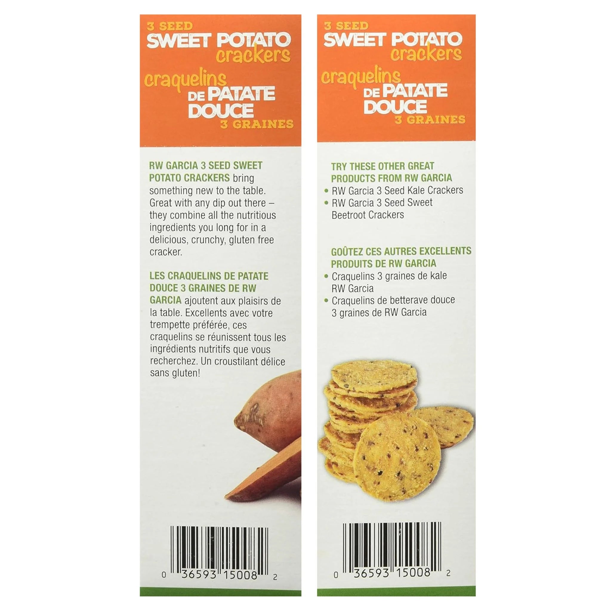 RW Garcia Crackers Sweet Potato 180g