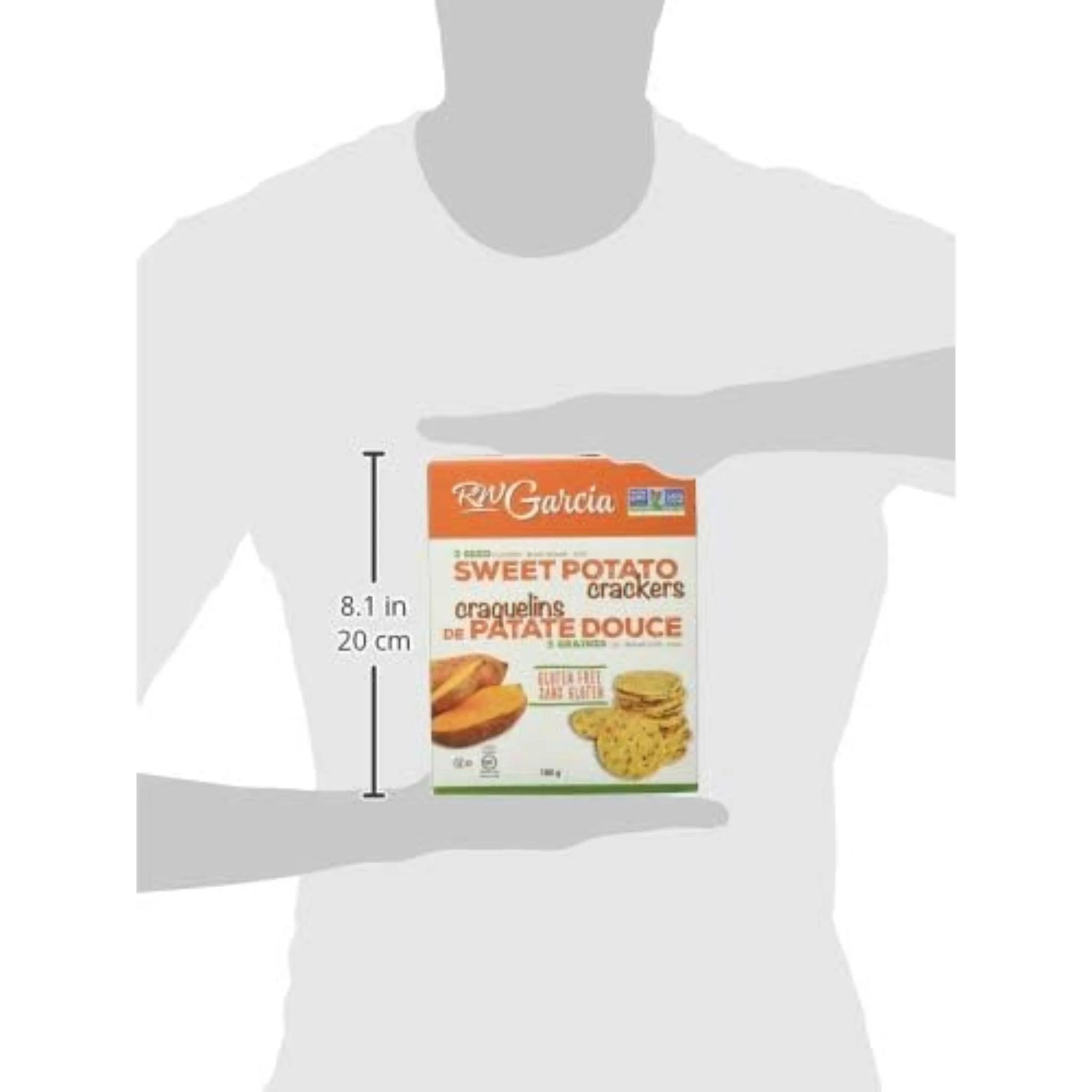 RW Garcia Crackers Sweet Potato 180g