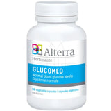 Alterra Glucomed 90 Vegan Capsules - Maintains Cardiovascular Health, Promotes Normal Blood Glucose Levels, Liver Protectant Capsules - Nature's Source Inc