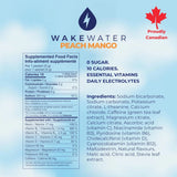 WakeWater Plus Peach Mango 5g x 10 - Nature's Source Inc