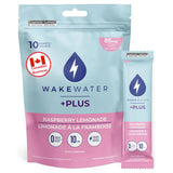 WakeWater Plus Raspbery Lemonade 5g x 10 - Nature's Source Inc