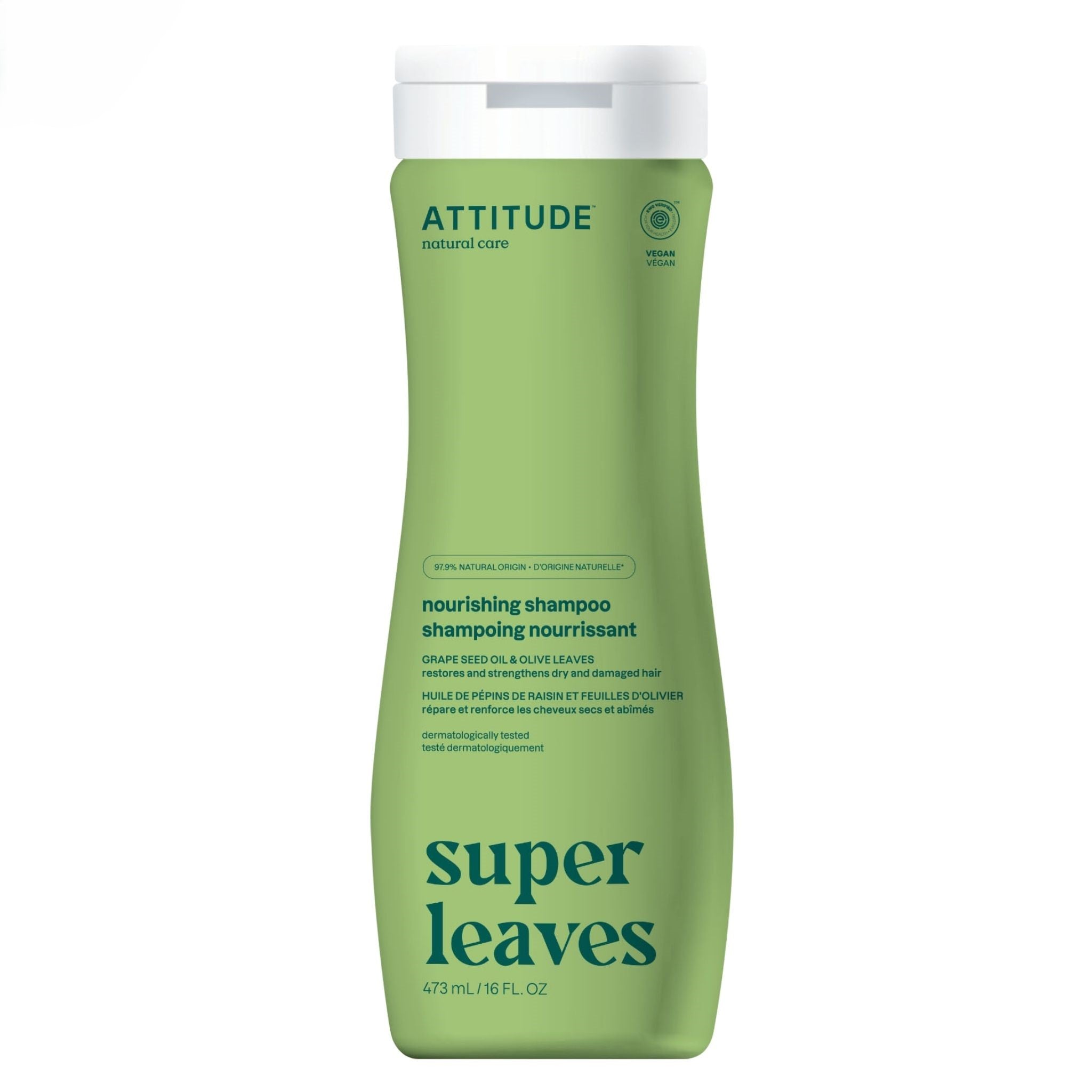 Attitude Shampoo Nourishing & Strengthening 473ml - Nature's Source Inc