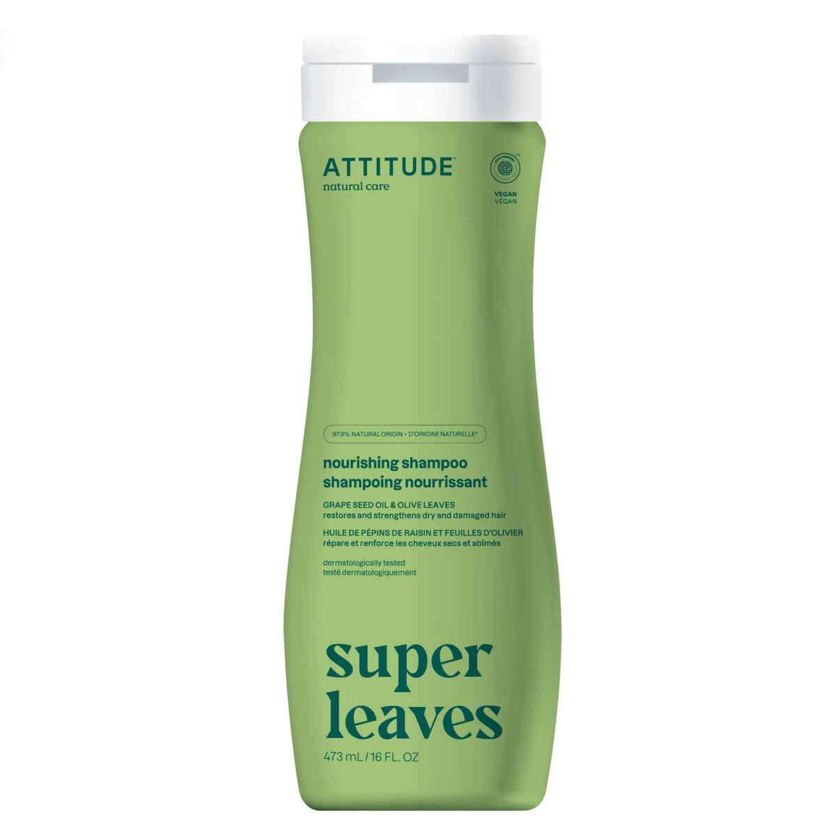 Attitude Shampoo Nourishing & Strengthening 473ml - Nature's Source Inc