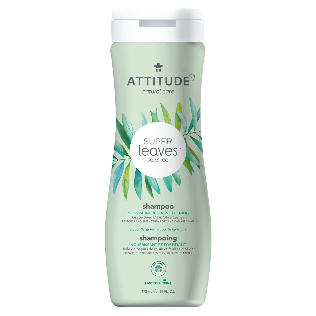 Attitude Shampoo Nourishing & Strengthening 473ml