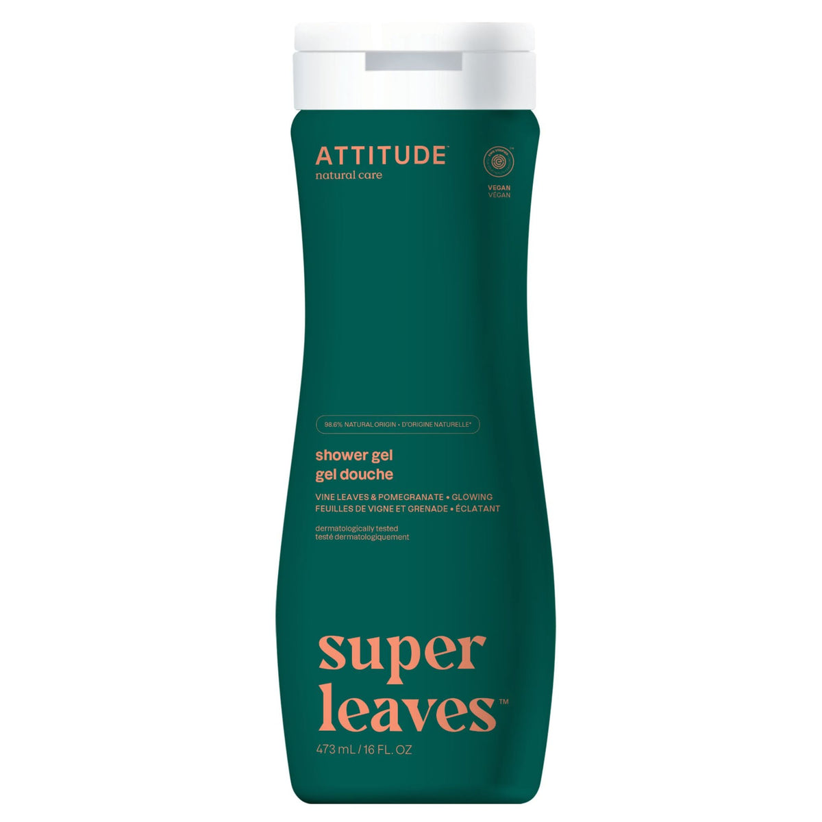 Attitude Shower Gel Glowing 473ml - Nature's Source Inc