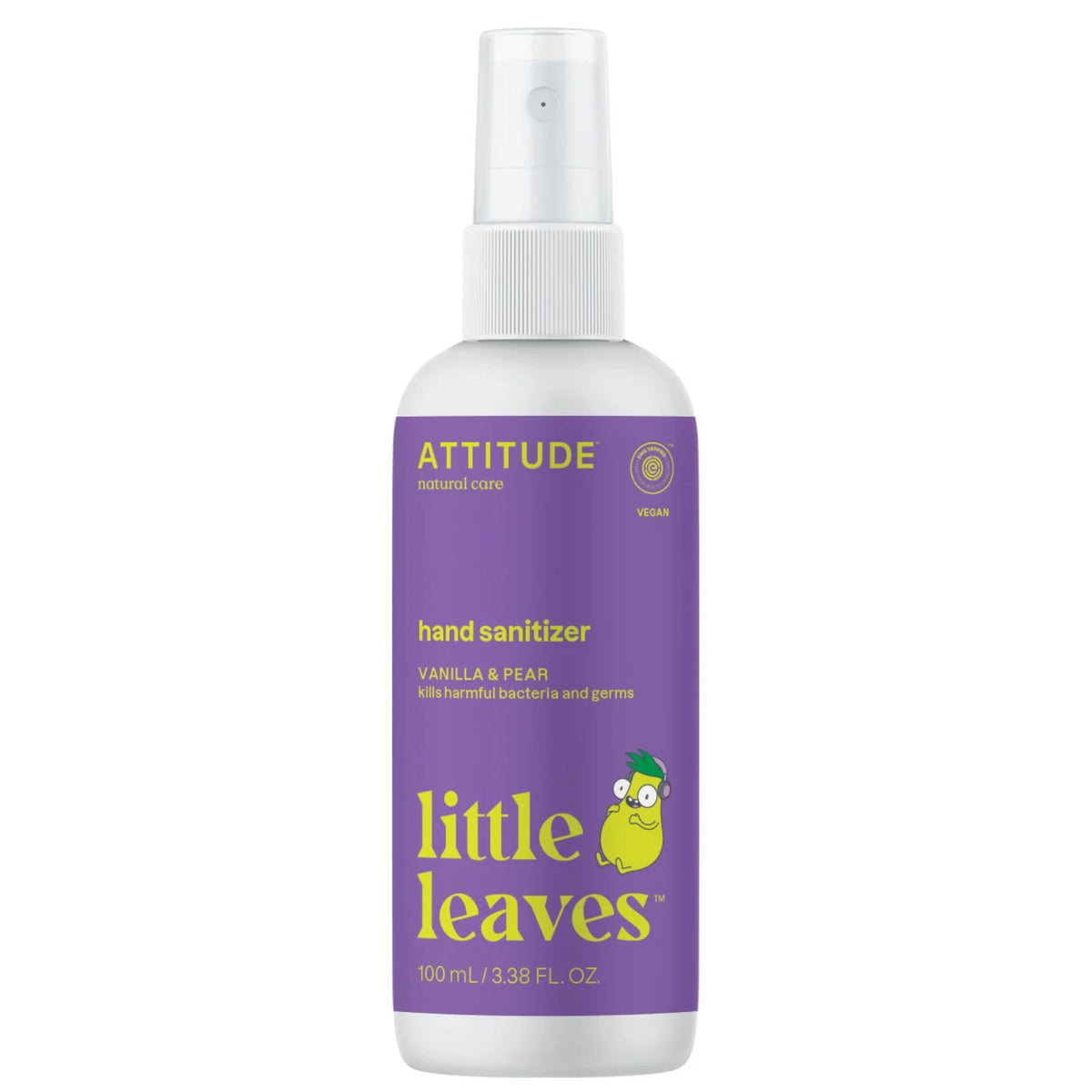 Attitude Little Leaves Hand Sanitizer Vanilla & Pear 100ml