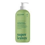 Attitude Nourishing Shampoo 946ml - Restores and Strengthens Dry, Fragile and Damaged Hair With Grapeseed Oil and Olive Leaves - Nature's Source Inc
