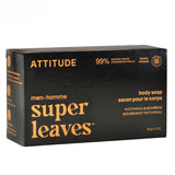 Attitude Men's Body Soap Patchouli & Bourbon 113g - Nature's Source Inc