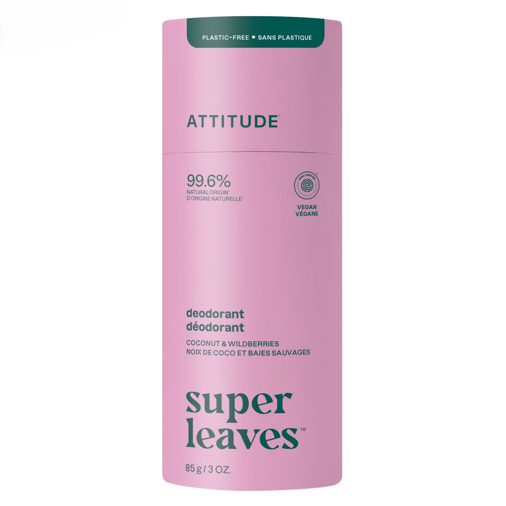 Attitude Deodorant White Tea Leaves 85g - Nature's Source Inc